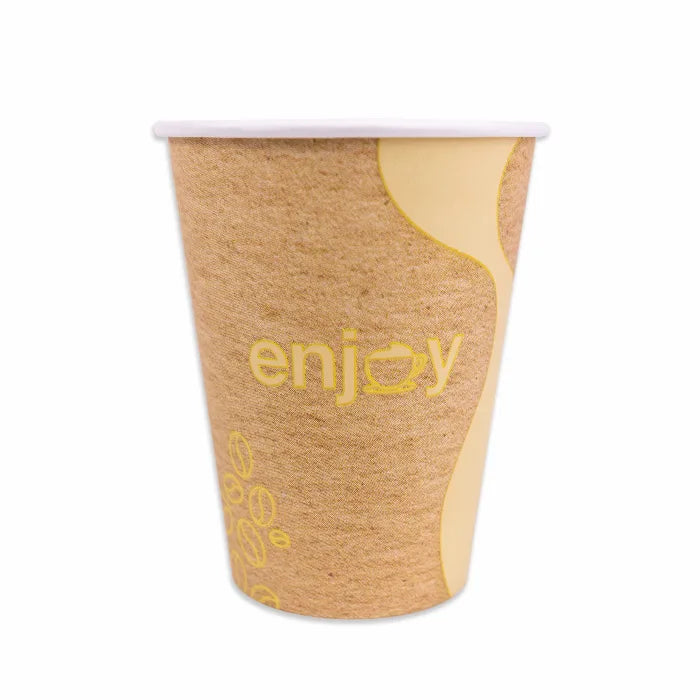 12oz Paper Hot Cup (Lid Ref CUP158, CUP248, CUP249) Case of 300