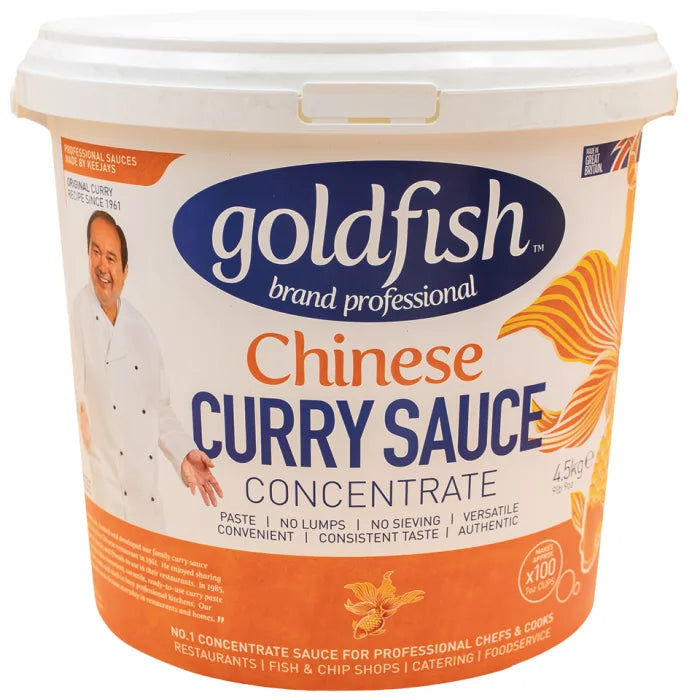 Keejays Goldfish Chinese Curry Sauce Concentrate 4.5kg