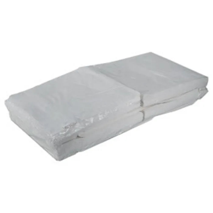 White Printed "Thank You" Grease Resistant Bags (10"x10") Case of 1000