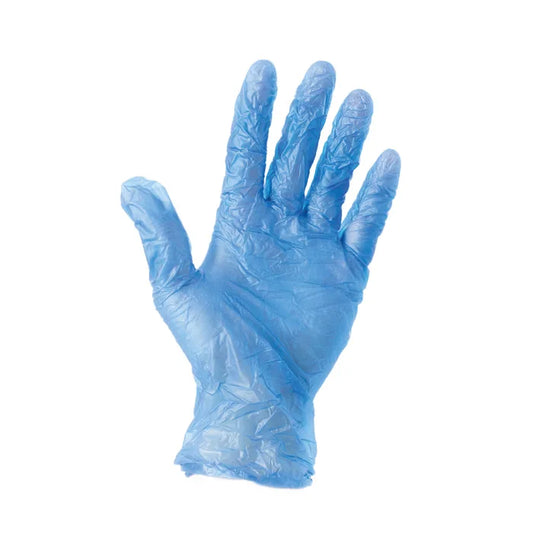 Florex Disposable Blue Gloves Medium Box of 100