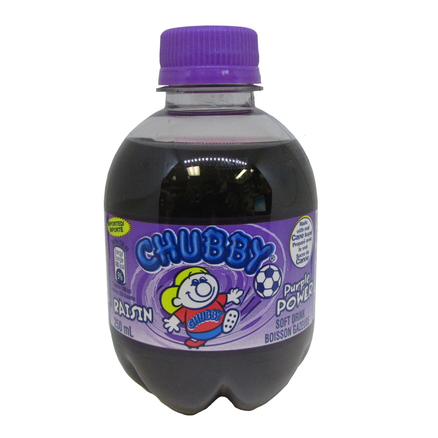 Chubby Purple Power Soda 250ml