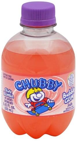 Chubby Bubble Gum Soda 250ml