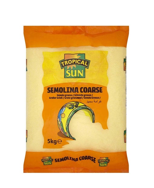 Tropical Sun Semolina Coarse 5kg Box of 1