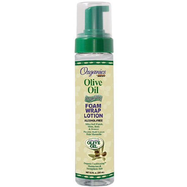 Organic olive oil sheen spray - Afrikana
