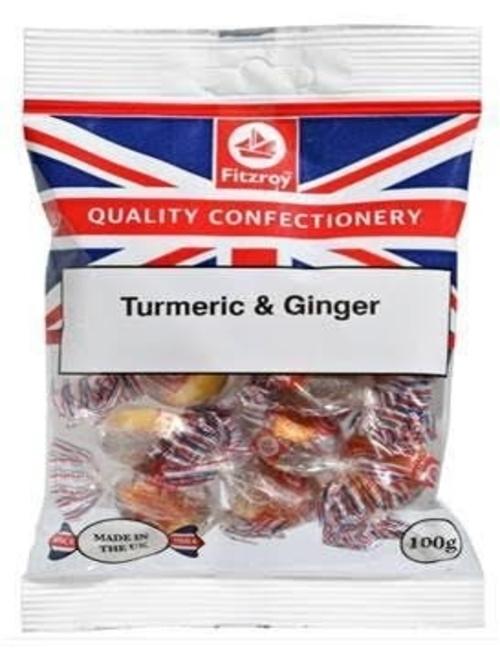 Fitzroy Turmeric & Ginger 100g Box of 12