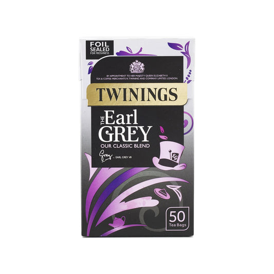 Twinings Earl Grey Tea 50's Box of 4