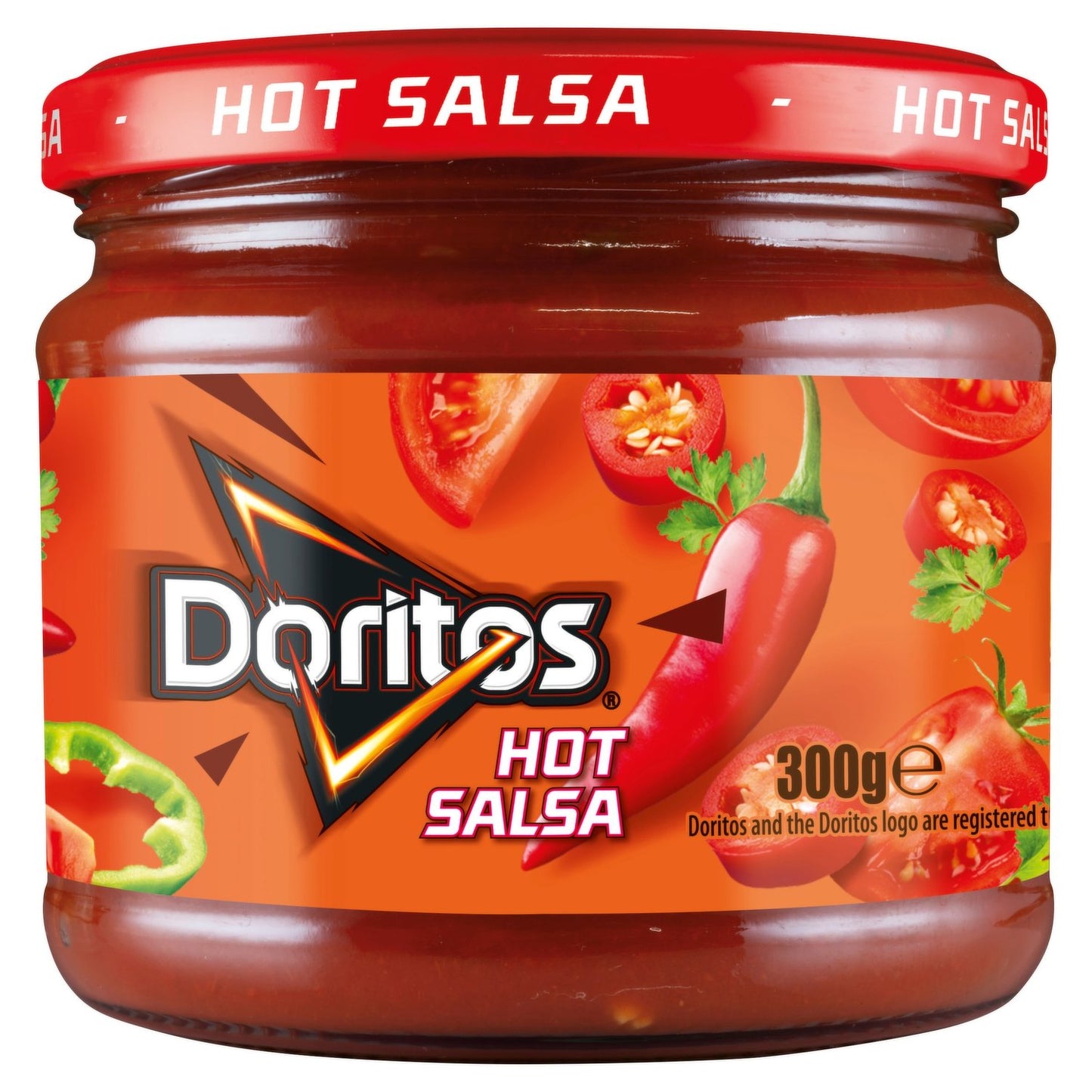 Doritos Hot Salsa Sharing Dip Tray 300g