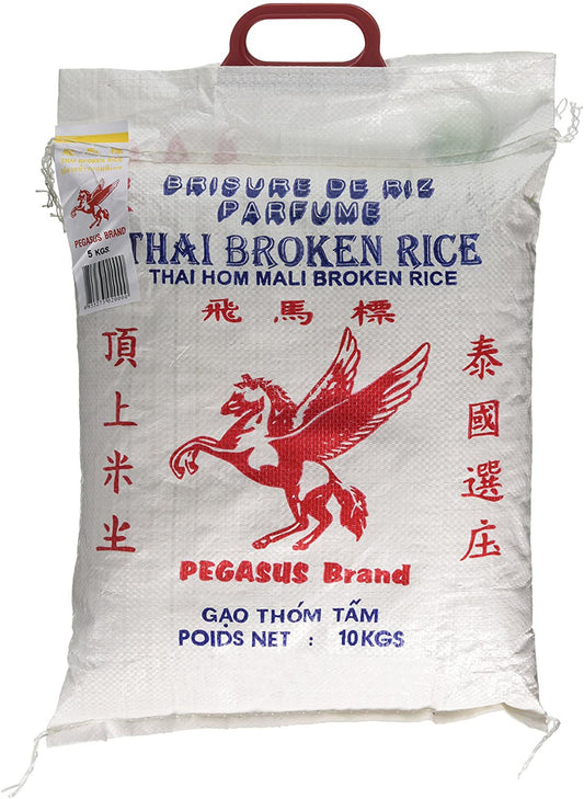 Pegasus Thai Broken Rice 10kg Box of 1
