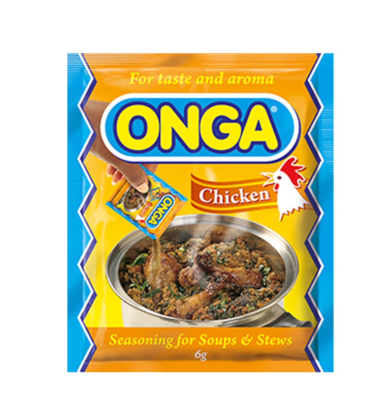 Onga Chicken Seasoning 6g Box of 10