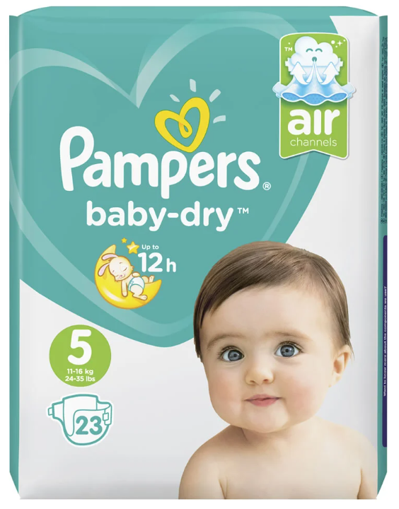 Pampers Bd Size 5 PM