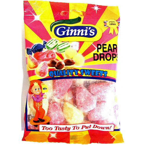 Ginni Pear Drops 110g