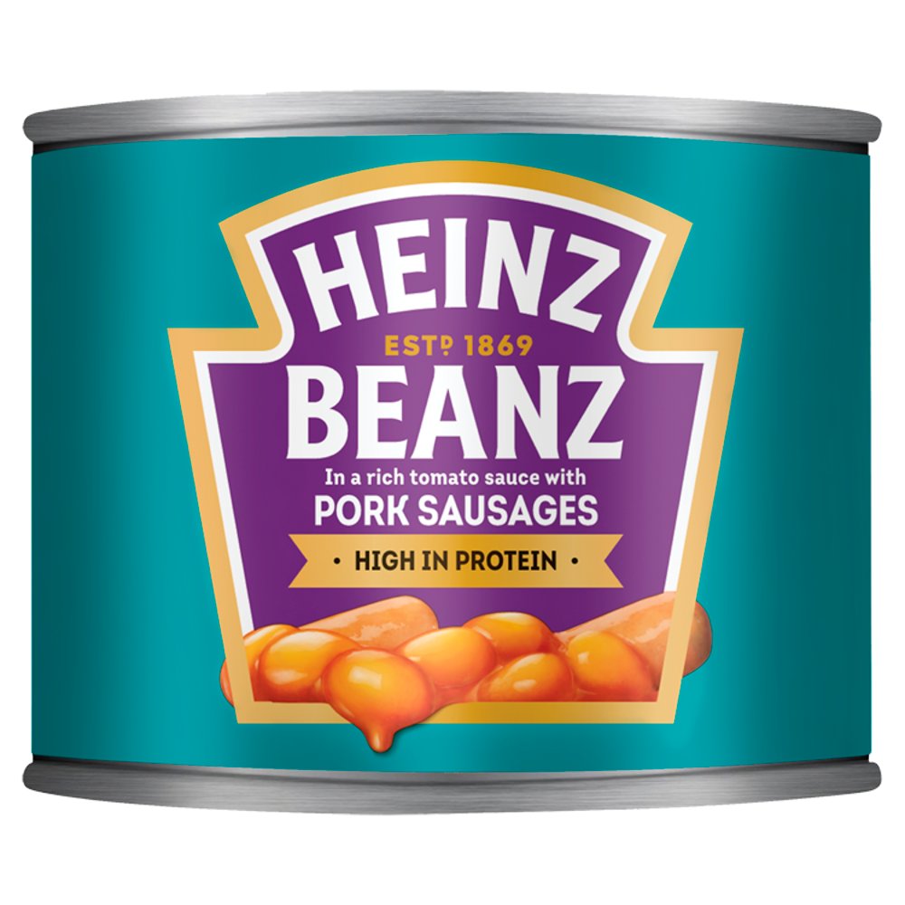 Heinz Baked Beanz with Sausages 200g