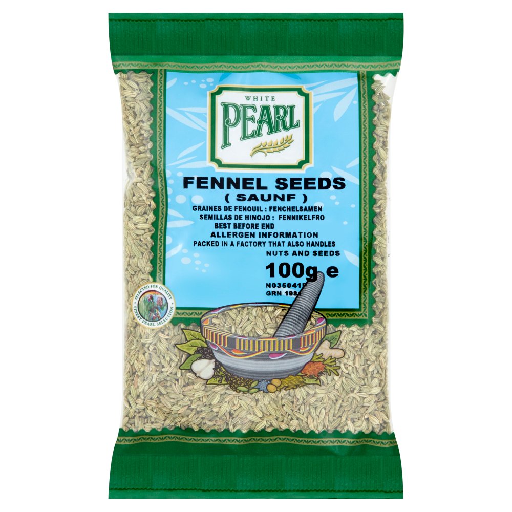 White Pearl Fennel Seeds 100g