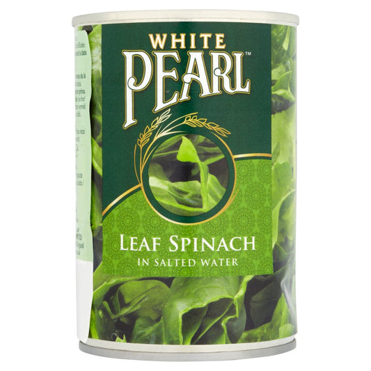 White Pearl Leaf Spinach in Salted Water 380g