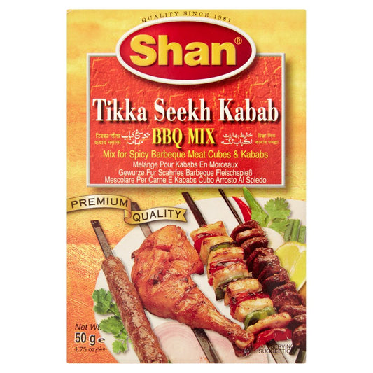 Shan Tikka Seekh Kabab BBQ Mix 50g