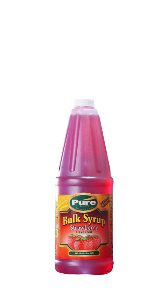Pure Bulk Strawberry Syrup 1L Box of 12
