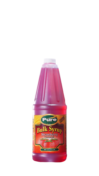 Pure Bulk Strawberry Syrup 1L - My Africa Caribbean