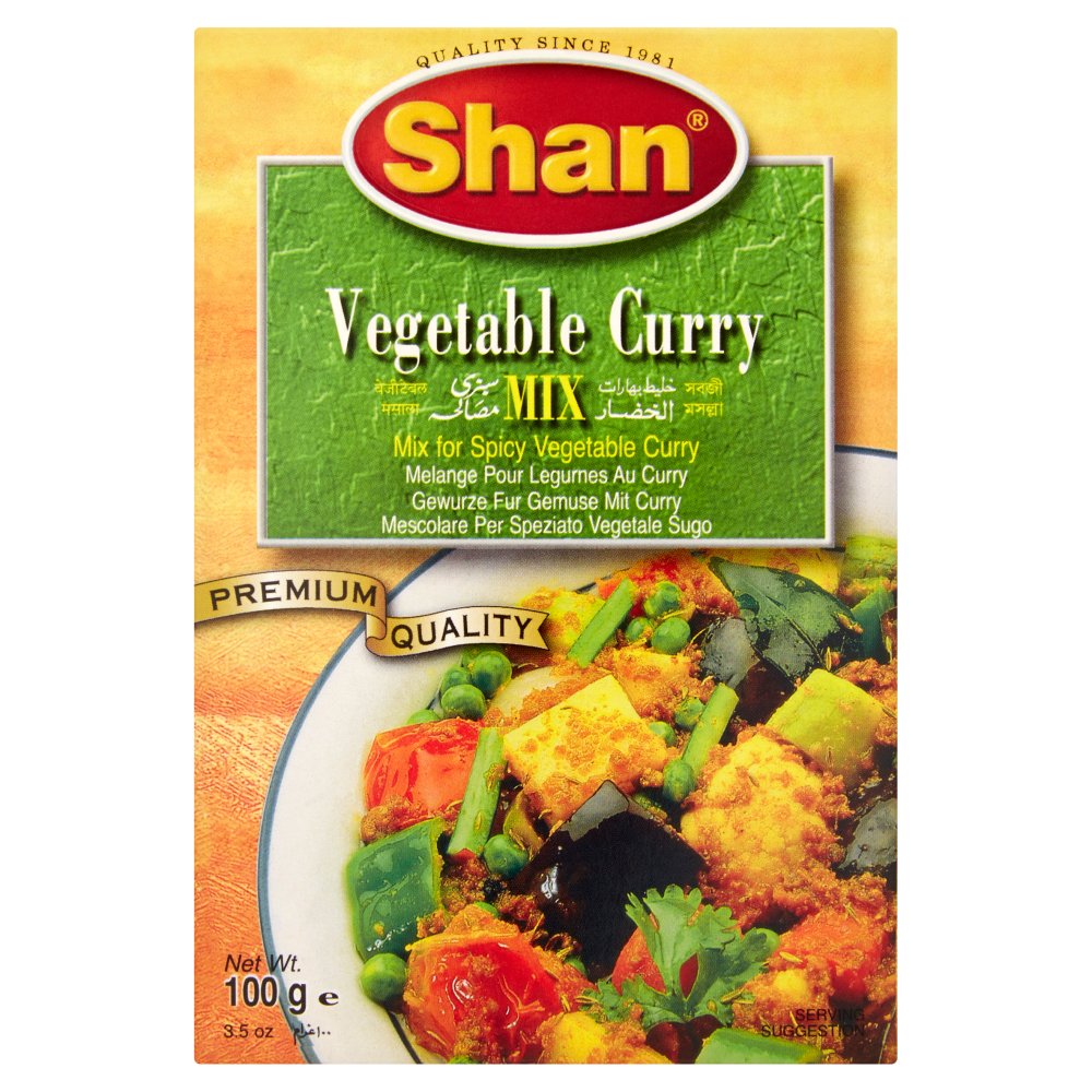 Shan Vegetable Curry Mix 100g