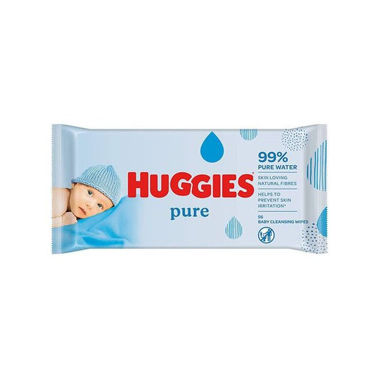 Huggies® Pure Baby Wipes (56 Wipes)