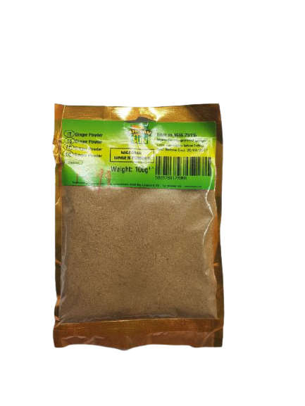 African Sun Nigerian Ginger Powder 100g Box of 10