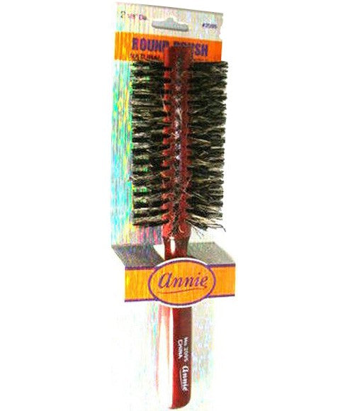 Annie Natural Boar Bristle Round Brush 2097