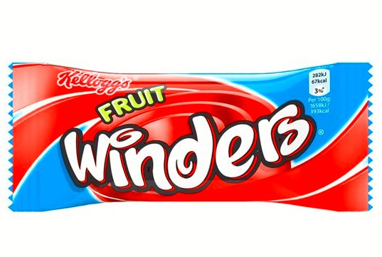 Kellogg's Fruit Winders Strawberry Single Snack 17g