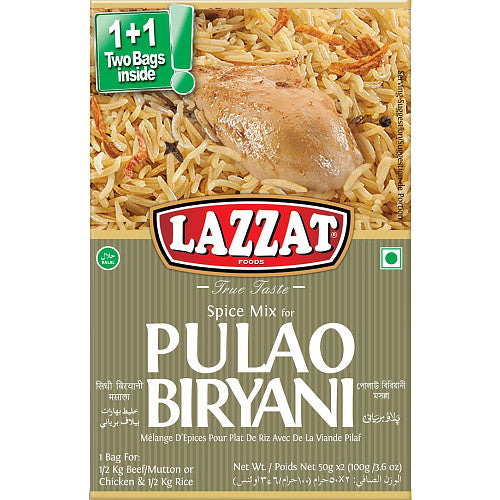 Lazzat Pulao Biryani Masala 100g