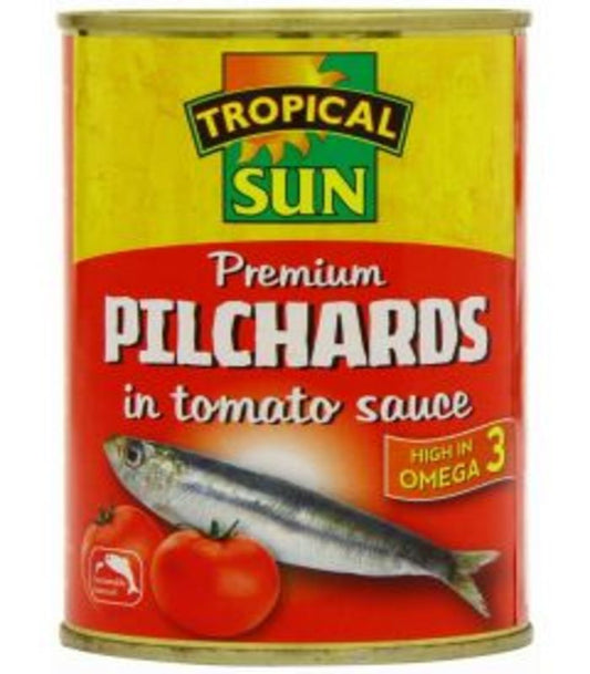 Tropical Sun Pilchards in Tomato Sauce 425g