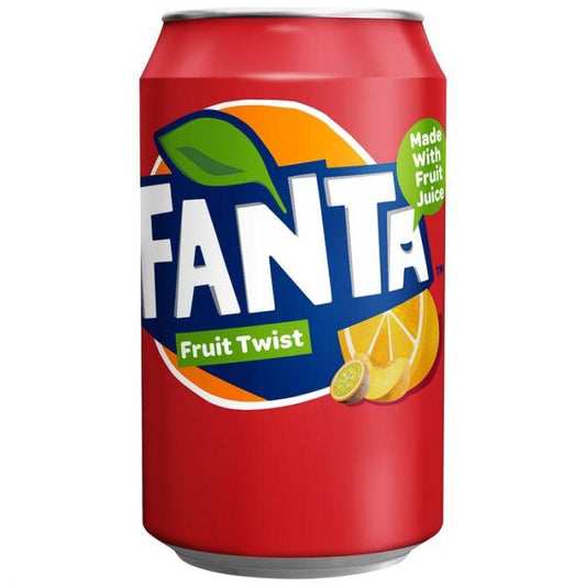 Fanta Fruit Twist Can 330ml Case of 24