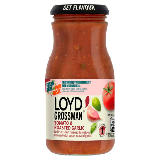 Loyd Grossman Tomato & Roasted Garlic 350g