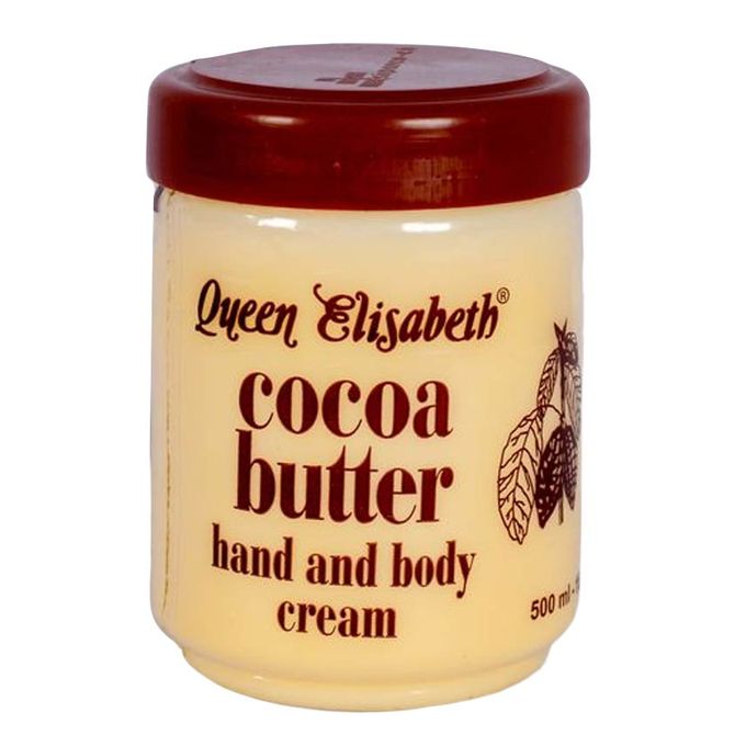 Queen Elisabeth Cocoa Butter Jar 500ml