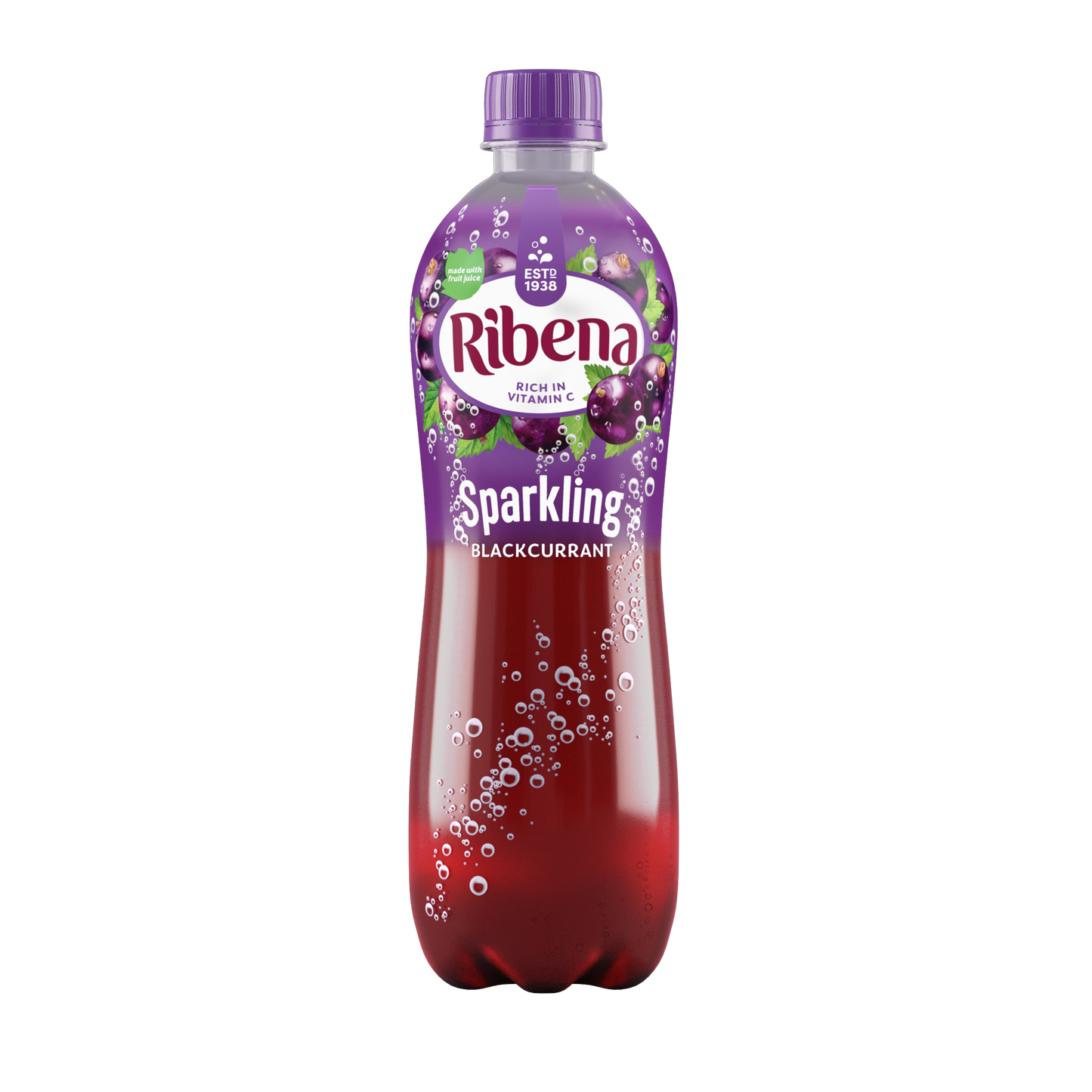 Ribena Sparkling Blackcurrant 500ml