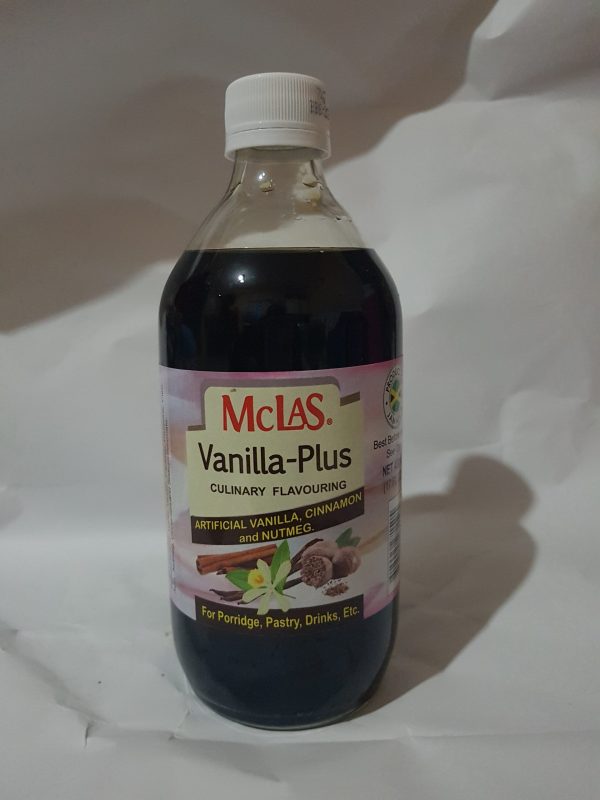 Mclas Vanilla-Plus Culinary Flavouring 480ml