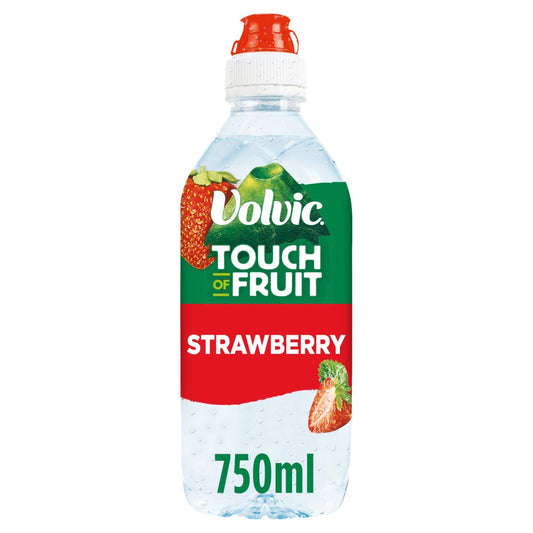 Volvic Touch of Fruit Strawberry Natural Flavoured Water 750ml