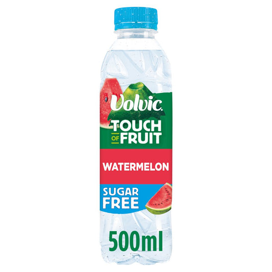 Volvic Touch of Fruit Sugar Free Watermelon Natural Flavoured Water 500ml