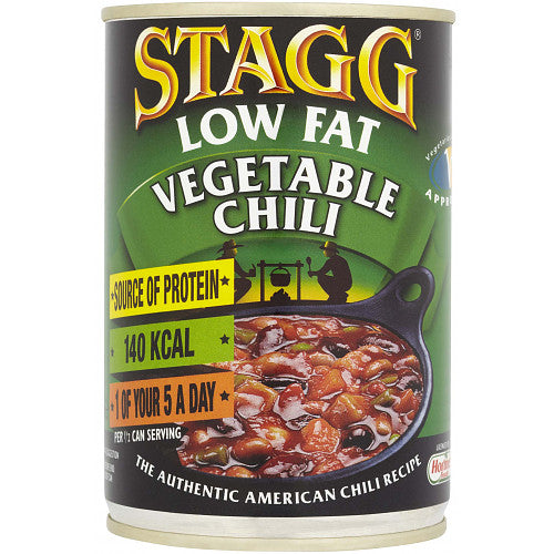 Stagg Low Fat Vegetable Chili Medium 400g