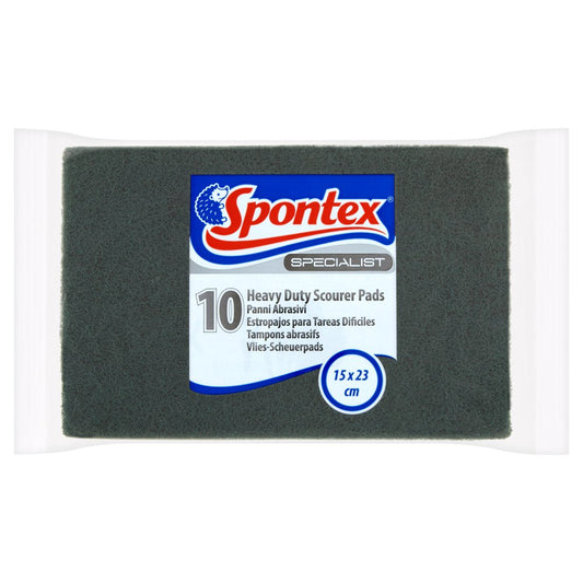 Spontex Specialist 10 Heavy Duty Scourer Pads