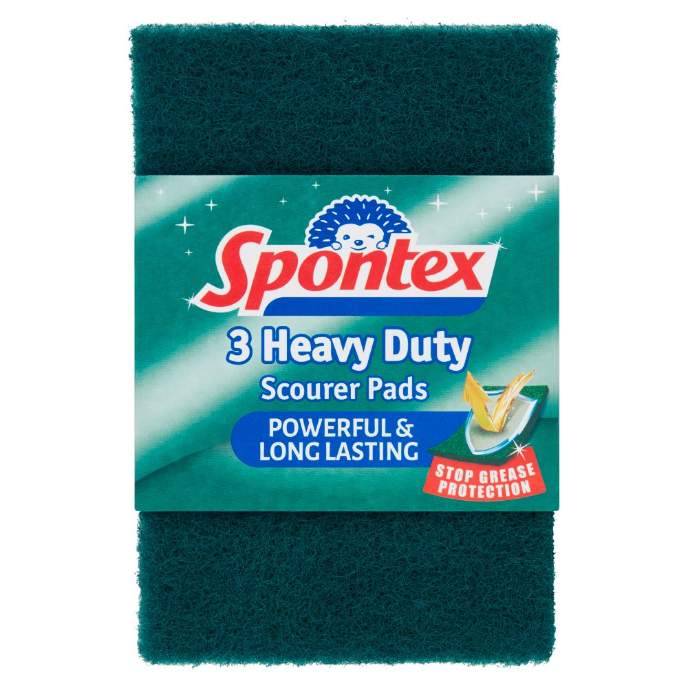 Spontex 3 Heavy Duty Scourer Pads