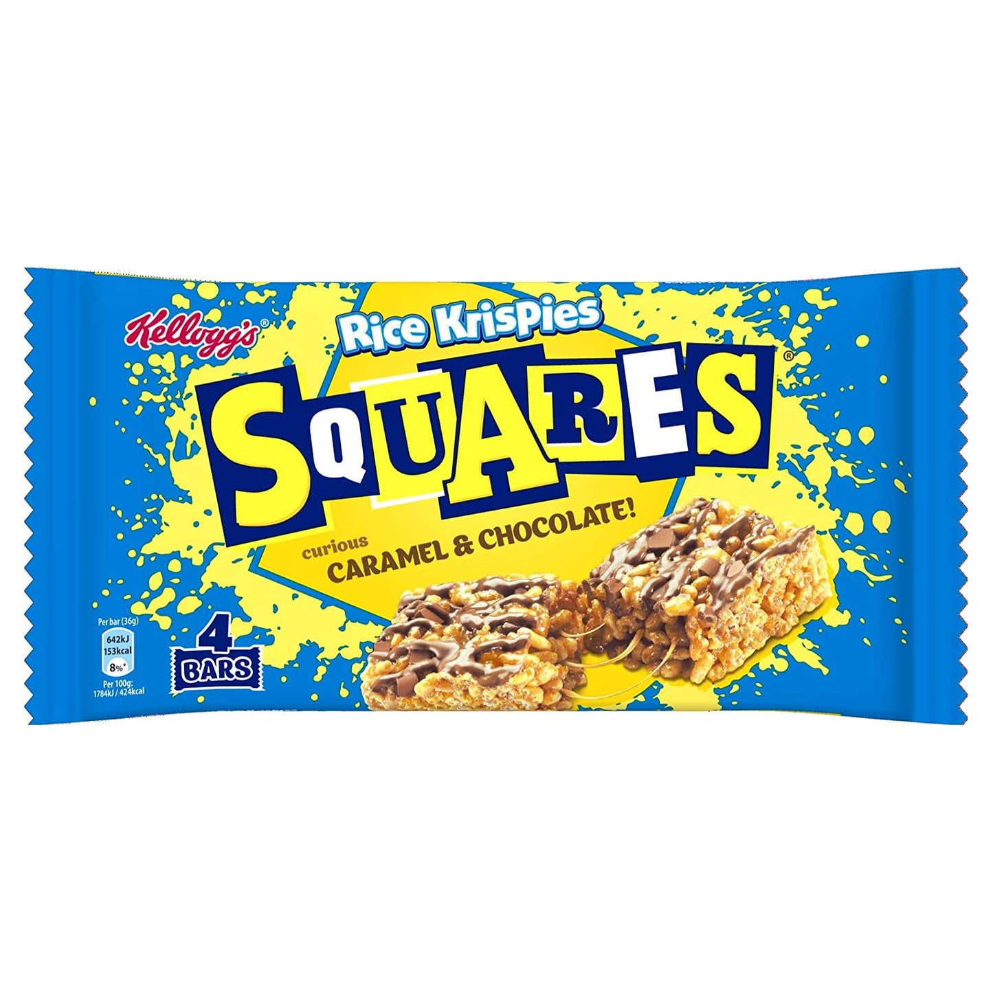 Kellogg's Rice Krispies Squares Curious Caramel & Chocolate 36g