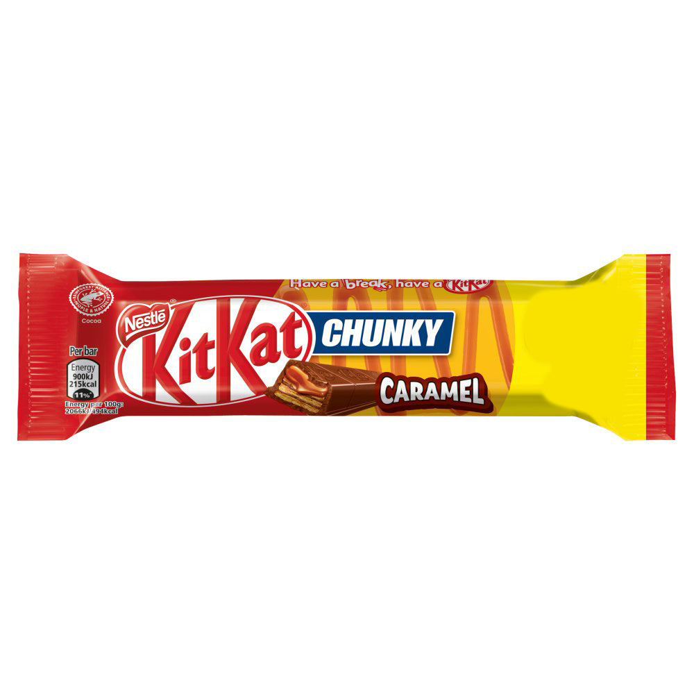 Kit Kat Chunky Caramel Chocolate Bar 43.5g - My Africa Caribbean