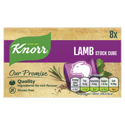 Knorr Stock cubes Lamb  10g