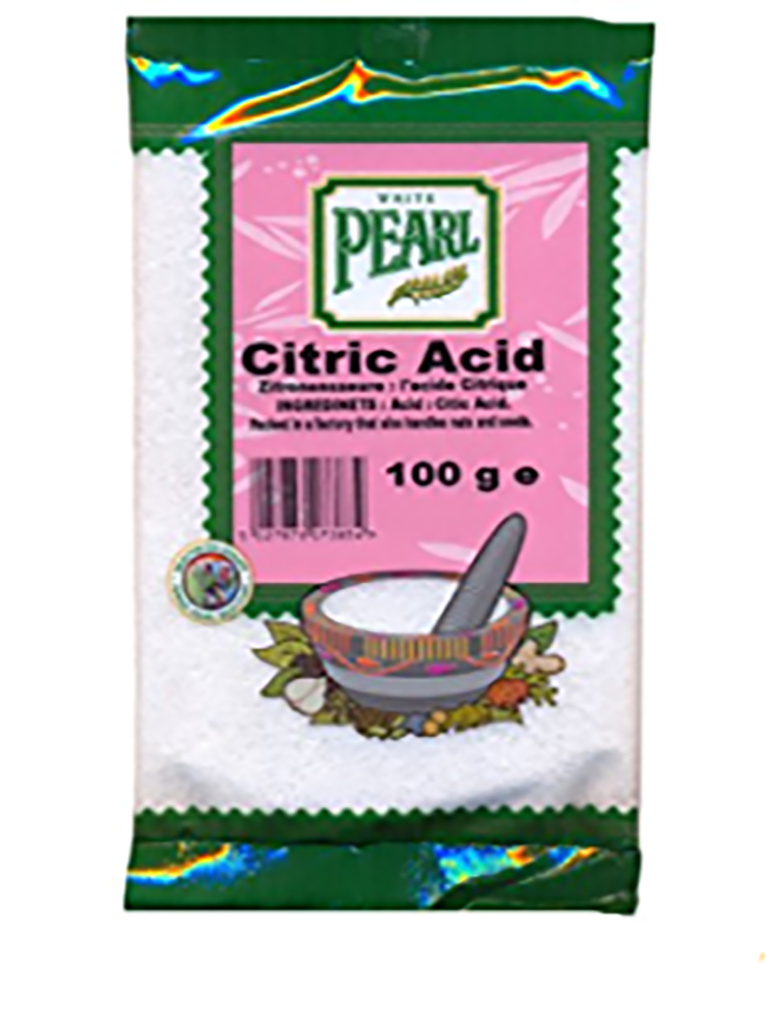 White Pearl Citric Acid 100g