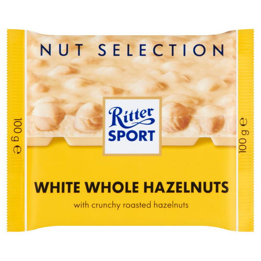 Ritter Sport Nut Selection White Whole Hazelnuts 100g