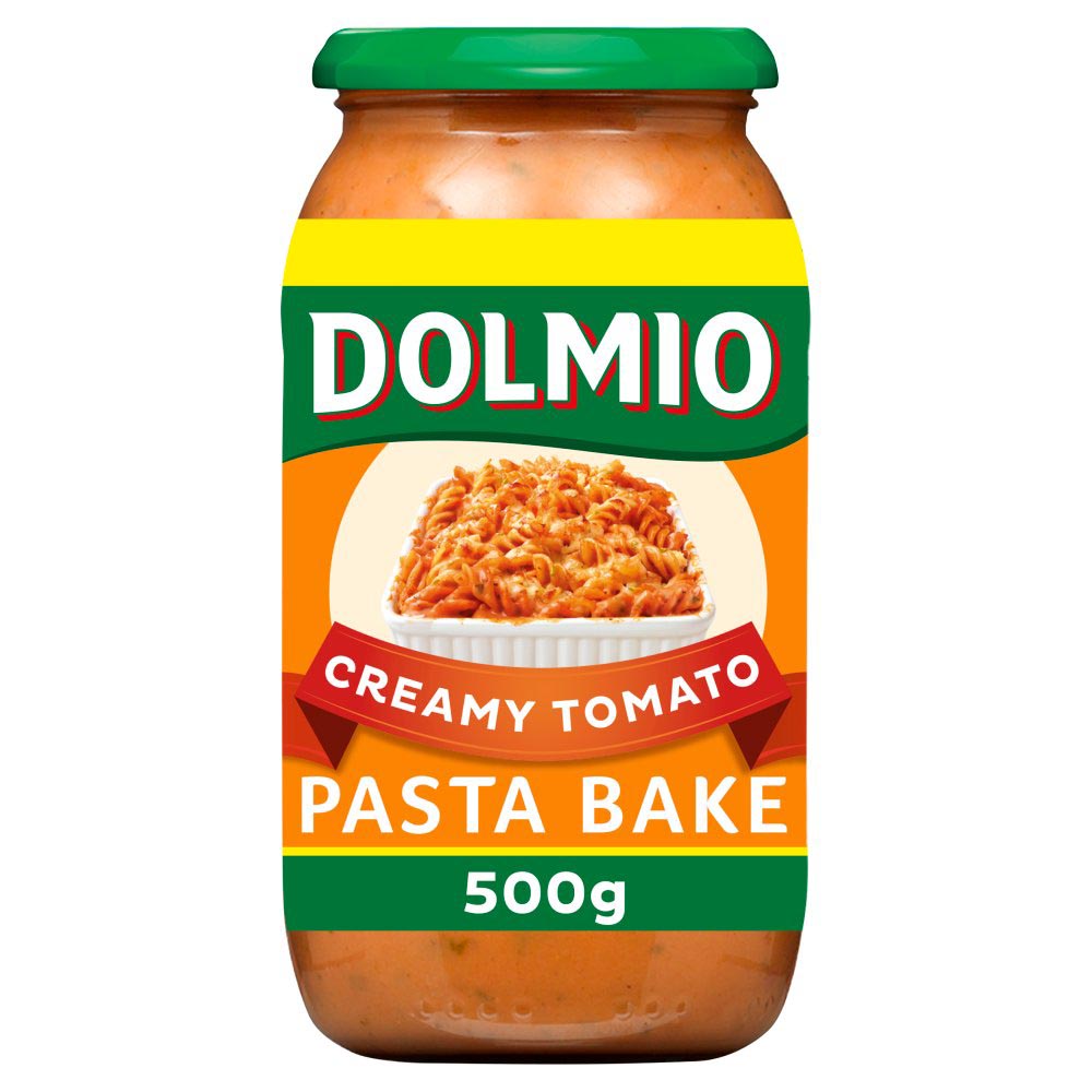 Dolmio Pasta Bake Creamy Tomato Pasta Sauce 500g