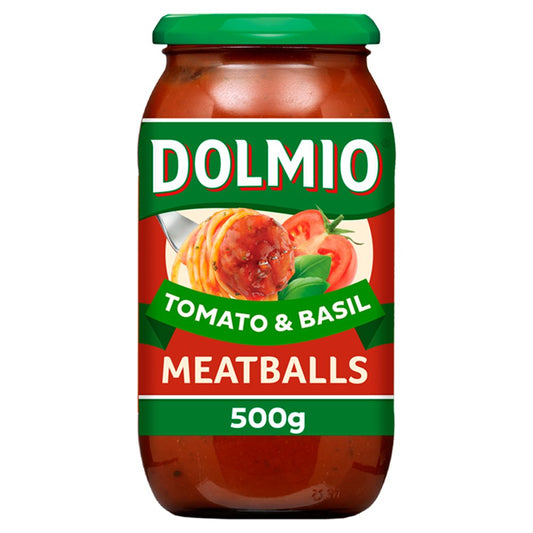 Dolmio Meatball Tomato and Basil Pasta Sauce 500g