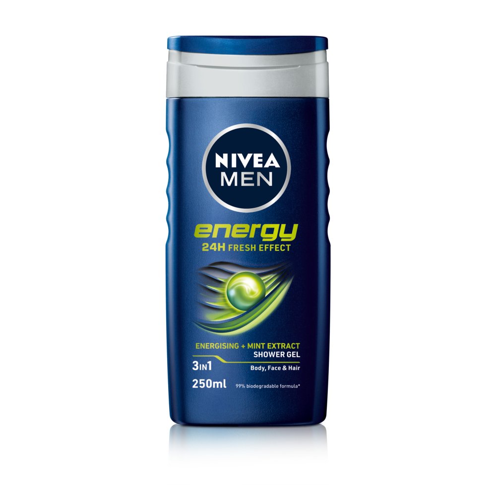 NIVEA MEN Energy Shower Gel 250ml