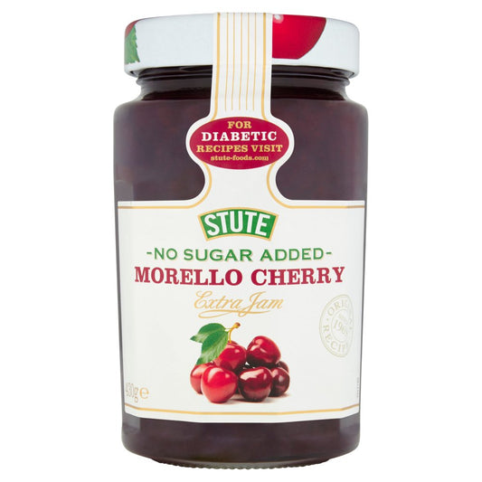 Stute No Sugar Added Morello Cherry Extra Jam 430g