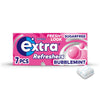 Extra Refreshers Bubblemint Sugar Free Chewing Gum Handy 7pcs