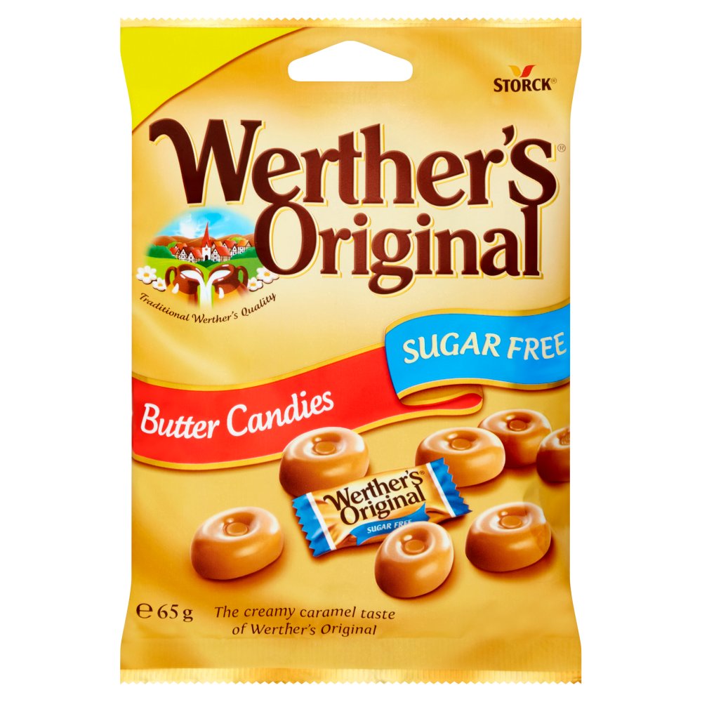 Werther's Original Sugar Free Butter Candies 65g