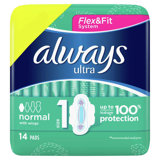 Always Normal Ultra (Size 1) Sanitary Towels